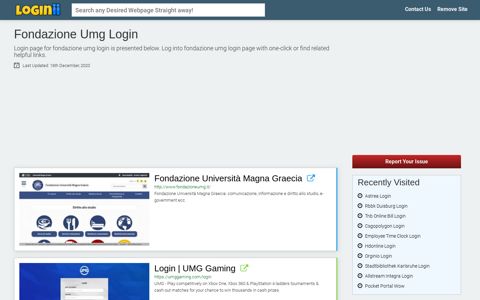 Fondazione Umg Login - Loginii.com