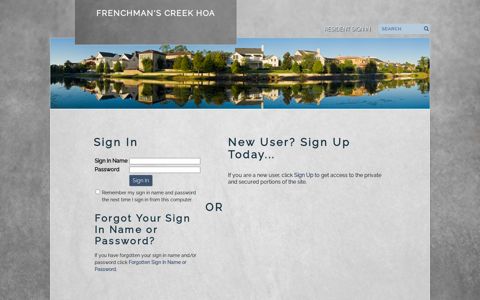 Frenchman's Creek HOA - AssociationVoice
