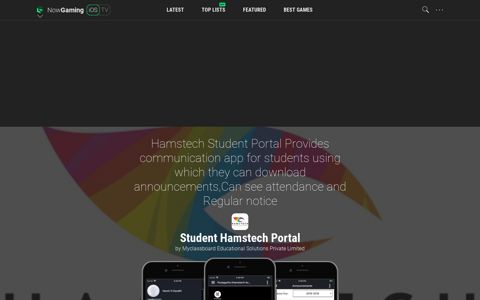 Student Hamstech Portal by Myclassboard ... - AppAdvice