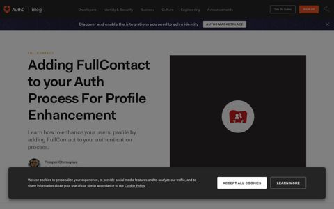 Adding FullContact to your Auth Process For Profile ... - Auth0