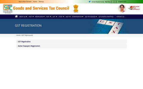 GST Registration | Goods and Services Tax Council