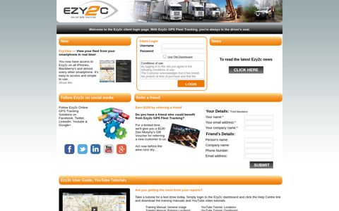 Ezy2c.com Dashboard Login