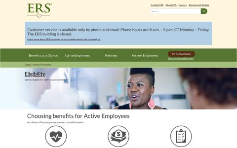 Active Employees - Employees Retirement System - Texas.gov