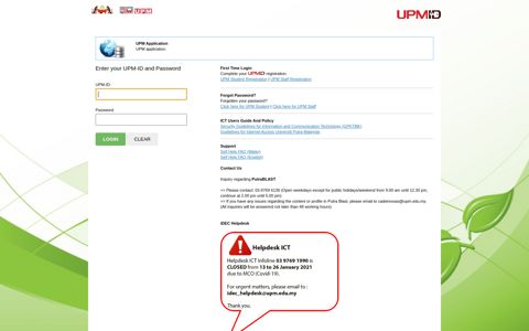UPM-ID – Single Sign On - Portal UPM