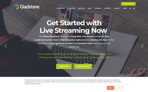 Gladstone the most popular | Leisure Management Software