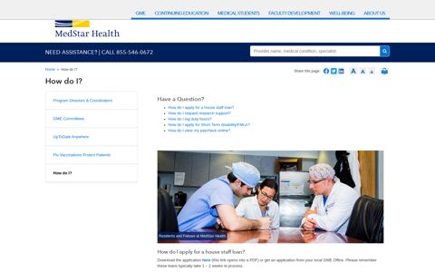How do I? - Medical Education - MedStar Health