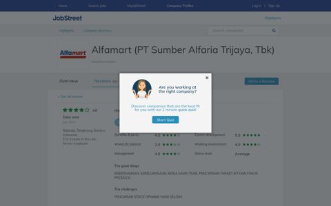 Alfamart (PT Sumber Alfaria Trijaya, Tbk) - memonitoring ...