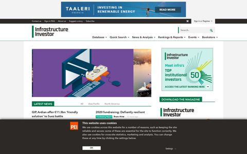 Infrastructure Investor | Global infrastructure deals and news