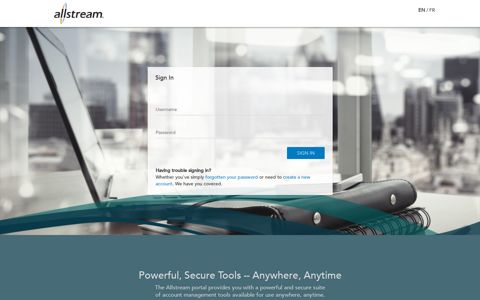 Allstream Portal