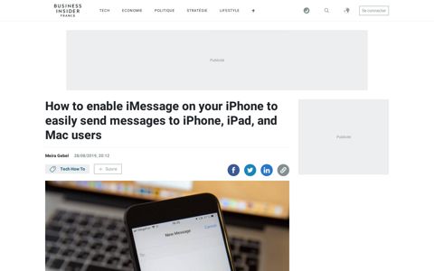 How to enable iMessage on an iPhone in 5 simple steps ...