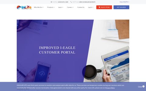 Improved i-Eagle Customer Portal | InLife - Insular Life