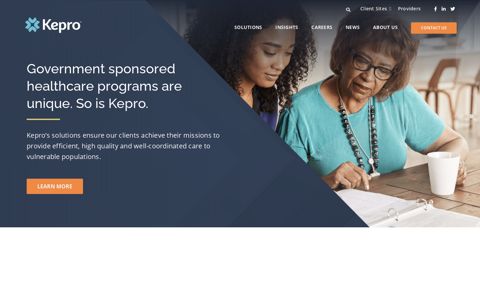 Kepro | Comprehensive and Customizable Healthcare