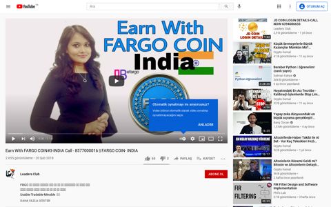 8577000016 || FARGO COIN- INDIA - YouTube