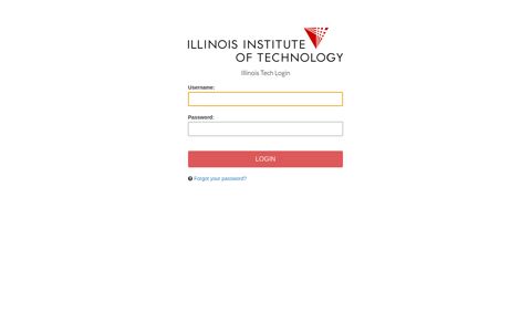 Illinois Tech Login - Luminis Portal 5