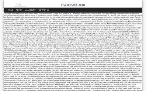 lca renweb login - BA Fonster
