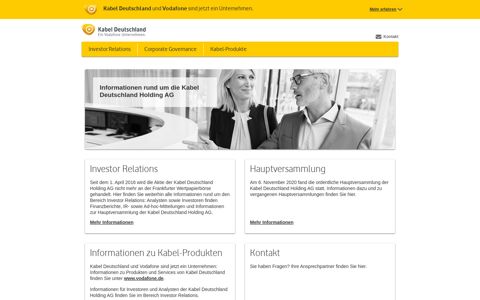 Startseite - Kabel Deutschland Holding AG