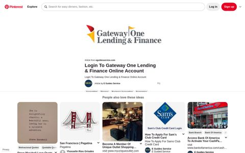 Login To Gateway One Lending & Finance Online Account ...