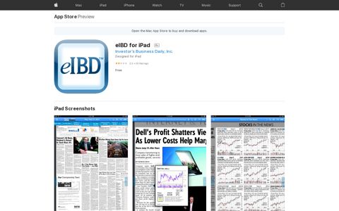 ‎eIBD for iPad on the App Store
