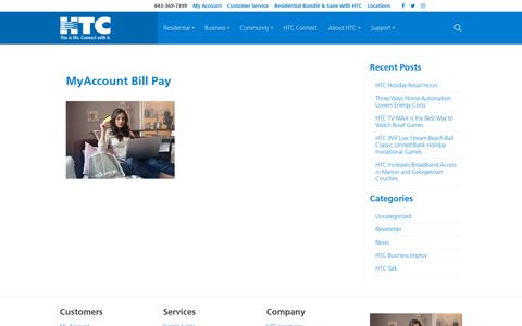 MyAccount Bill Pay | HTC Inc.