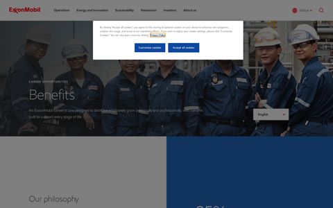 Benefits | Careers | ExxonMobil