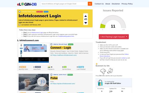 Infotelconnect Login - A database full of login pages from all ...