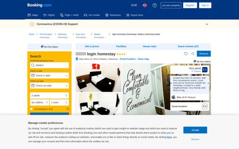 login homestay, Madiun – Updated 2020 Prices - Booking.com