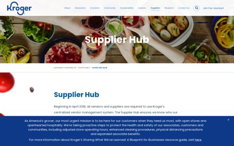 Supplier Hub - The Kroger Co.