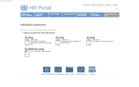 Individual contractors | HR Portal