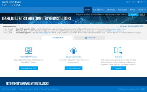 Home | Intel® DevCloud