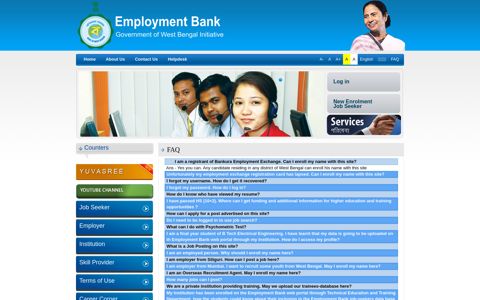 FAQ - EMPLOYMENT BANK