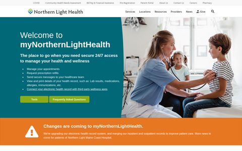 Patient Portal - Northern Light Health