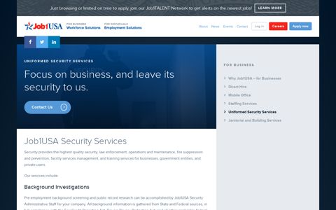 Job1USA › Uniformed Security Services