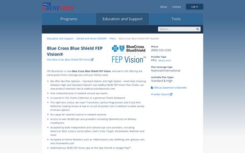 FEP BlueVision for FEDVIP | BENEFEDS