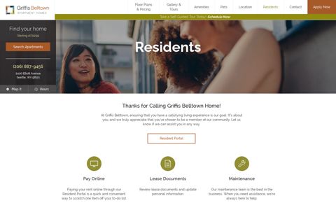 Resident Portal – Griffis Belltown | Griffis Residential
