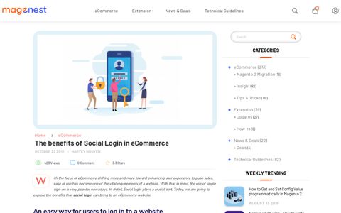 The benefits of Social Login in eCommerce - Magenest