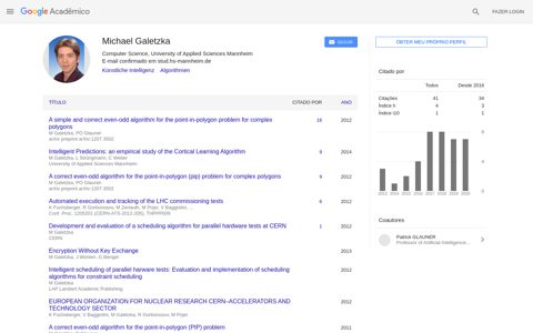 ‪Michael Galetzka‬ - ‪Google Acadêmico‬ - Google Scholar