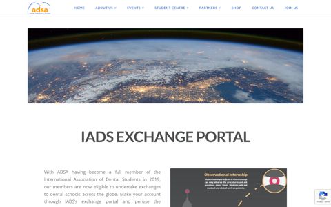 IADS Exchange Portal | ADSA