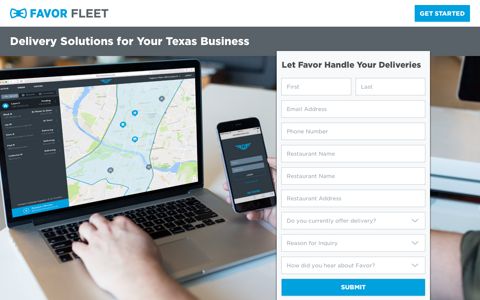 Delivery Solutions For Texas Restaurants and Retail | Favor ...