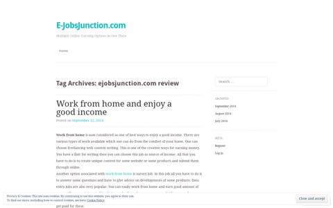 ejobsjunction.com review | E-JobsJunction.com
