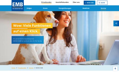 MEINE EMB, Ihr Kundenportal | EMB Energie Mark Brandenburg