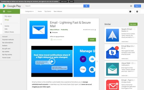 Email - Lightning Fast & Secure Mail - Apps on Google Play