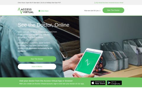 Access Virtual: Health Care That's Virtually a Click Away