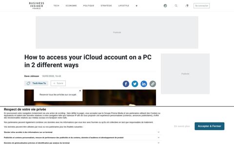 How to access your iCloud account on a PC in 2 different ways