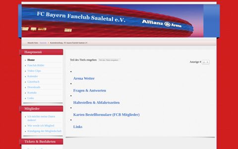 Kartenbestellung - FC bayern Fanclub Saaletal e.V.
