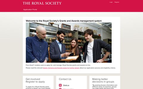 Flexi-Grant - Royal Society