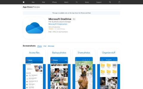 ‎Microsoft OneDrive on the App Store
