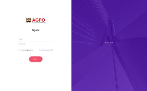 Sign in - AGPO