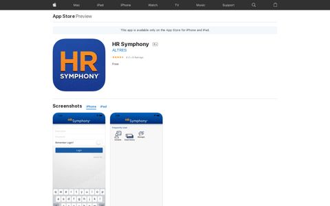 ‎HR Symphony on the App Store
