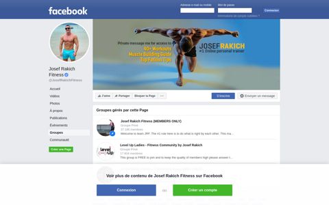 Josef Rakich Fitness - Groups | Facebook