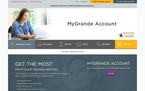 MyGrande Account - Grande Communications